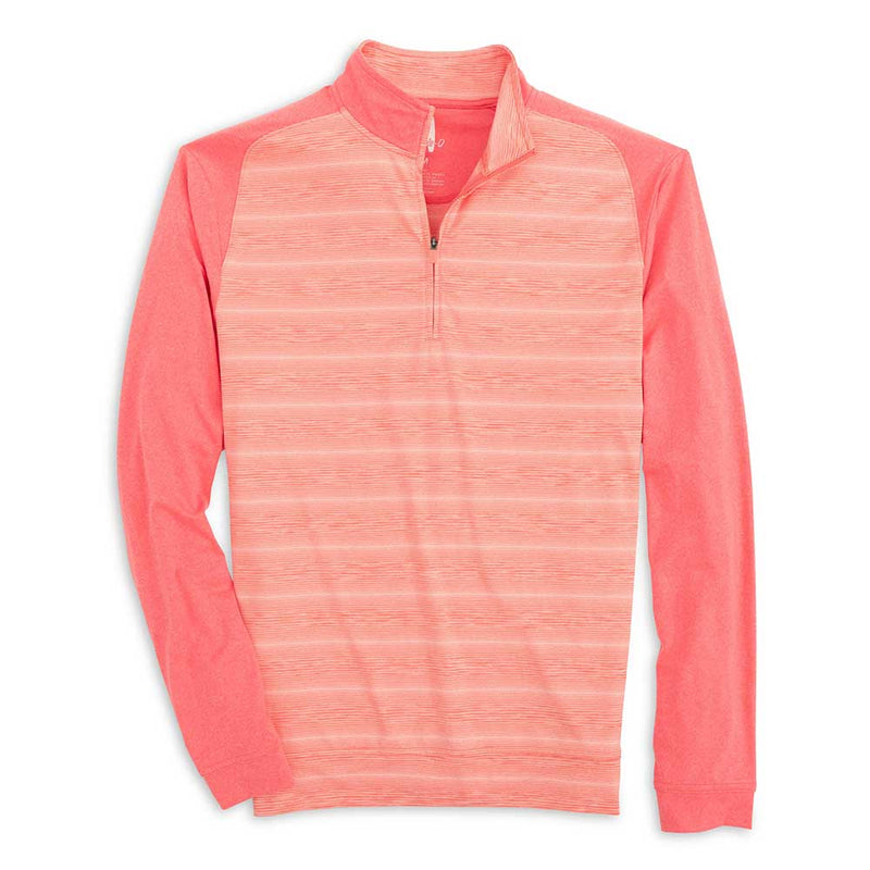 Johnnie-O Bert Prep-Formance Pullover Sweater - Taffy