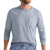Johnnie-O Brennan Long Sleeve T-Shirt - Steel*