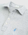 Johnnie-O Heathered Original Polo Shirt - Gray