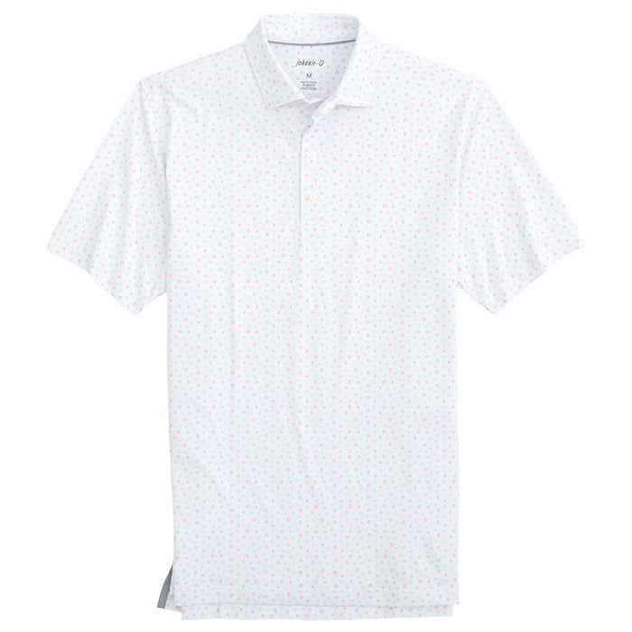 Johnnie-O Gage Prep-Formance Polo Shirt - White