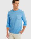 Johnnie-O Brennan Long Sleeve T-Shirt - Maliblu*