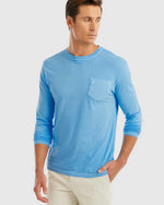 Johnnie-O Brennan Long Sleeve T-Shirt - Maliblu*