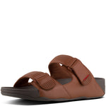 FitFlop Men's Gogh Moc Slide Sandals - Dark Tan