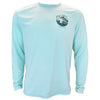Island Trends Marco Island Dolphin Wave Long Sleeve Performance T-Shirt - Pastel Mint