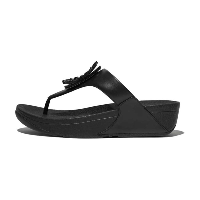 FitFlop Lulu Crystal Circlet Sandals - All Black