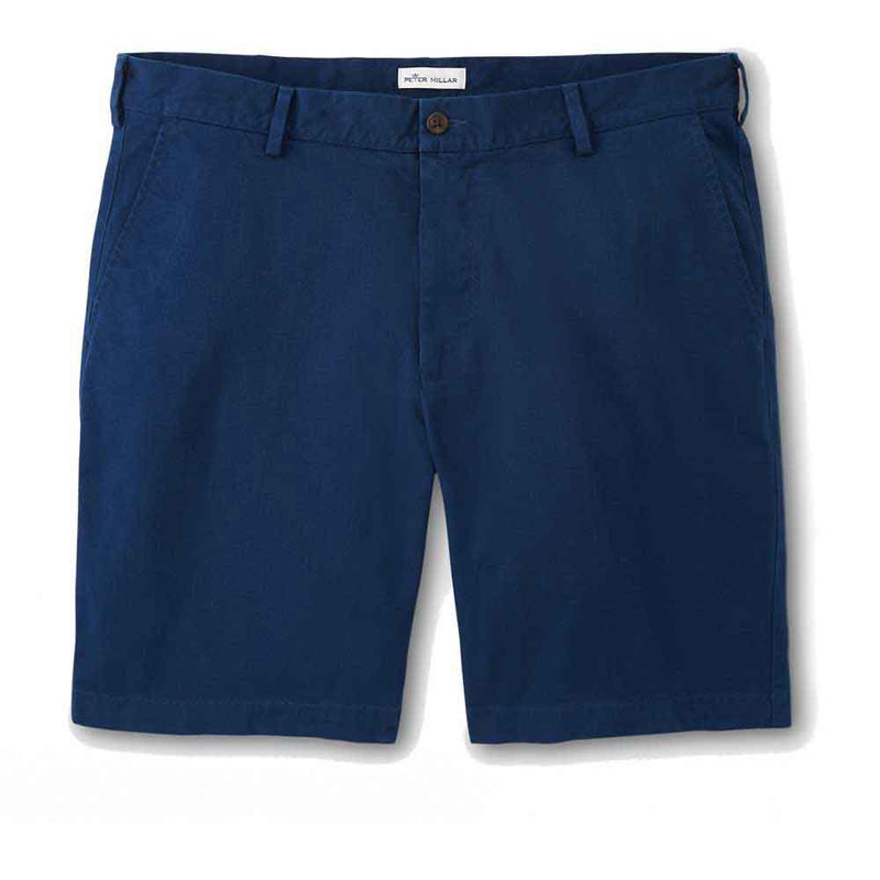 Peter Millar 8-Inch Pilot Twill Shorts - Washed Navy