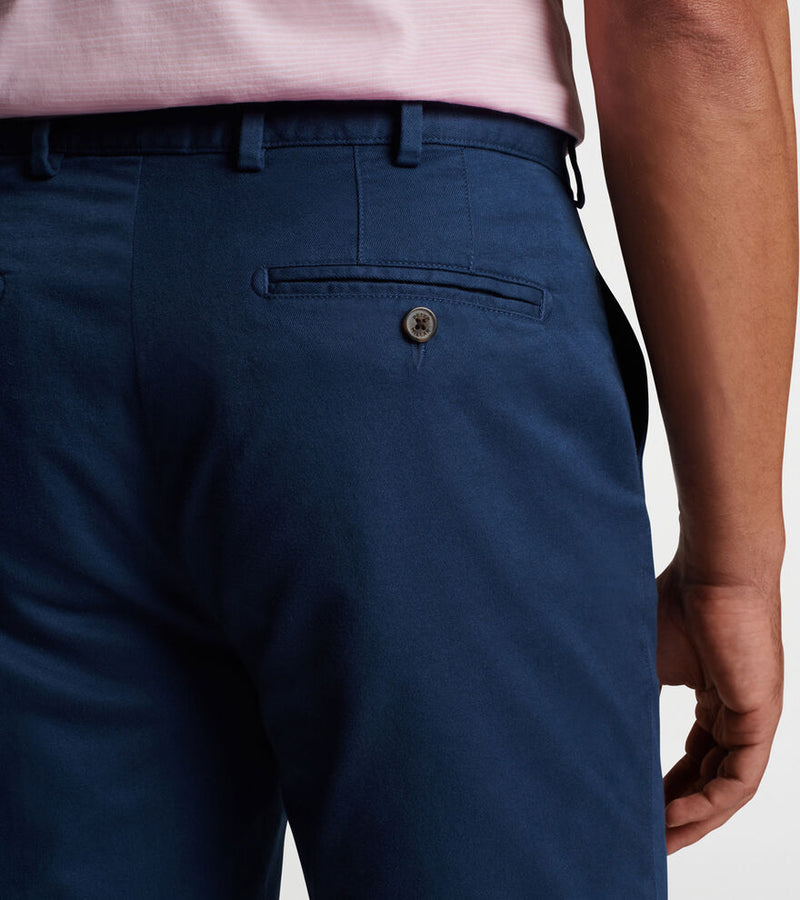 Peter Millar 8-Inch Pilot Twill Shorts - Washed Navy