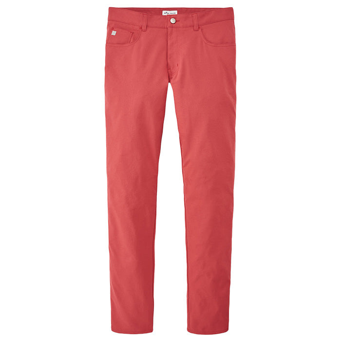 Peter Millar Eb66 Performance Five-Pocket Pants - Cape Red*