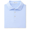 Peter Millar Jubilee Stripe Stretch Jersey Polo Shirt - Cottage Blue*