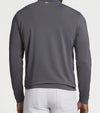 Peter Millar Perth Stretch Loop Terry 1/4 Zip Sweater - Iron*