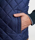 Peter Millar Essex Quilted Travel Vest - Navy*