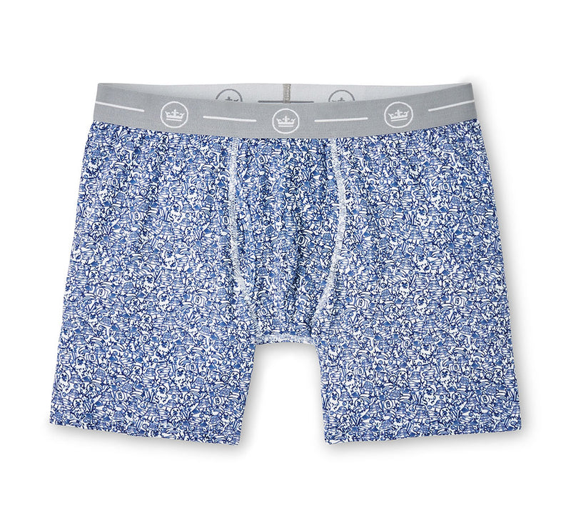 Peter Millar Tillis Performance Boxer Briefs - White