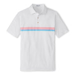 Peter Millar Kristoff Performance Jersey Polo Shirt - White