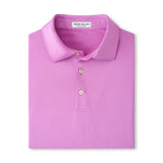 Peter Millar Solid Performance Jersey Polo Shirt - Oleander
