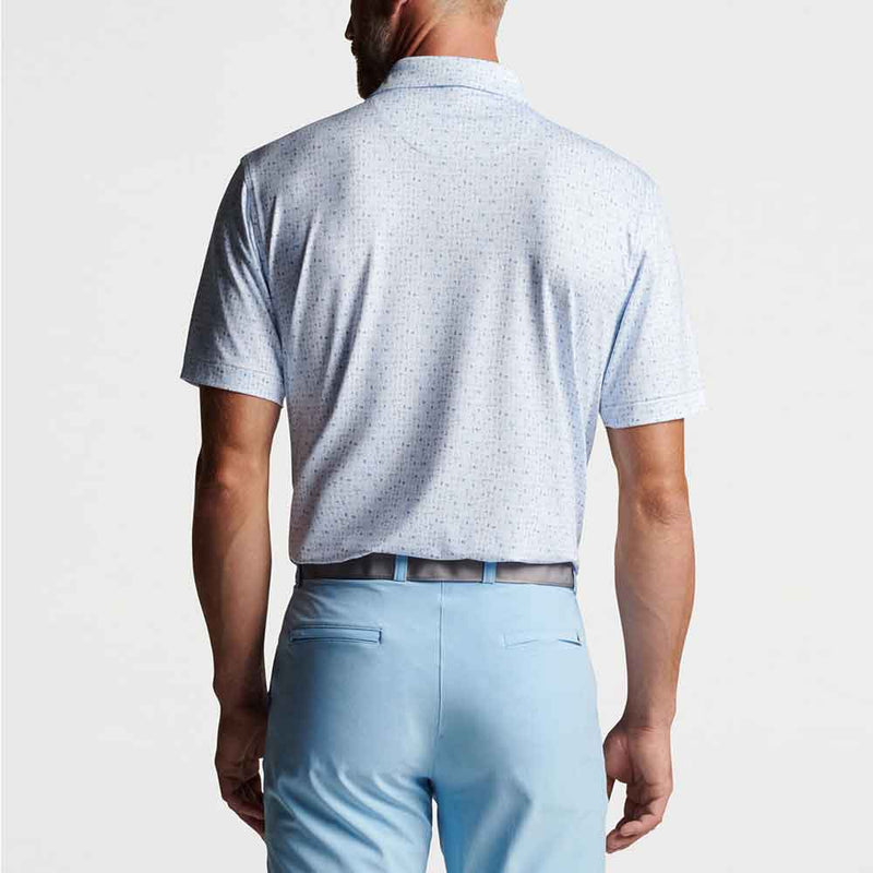 Peter Millar Lil Friday Performance Jersey Polo Shirt - White