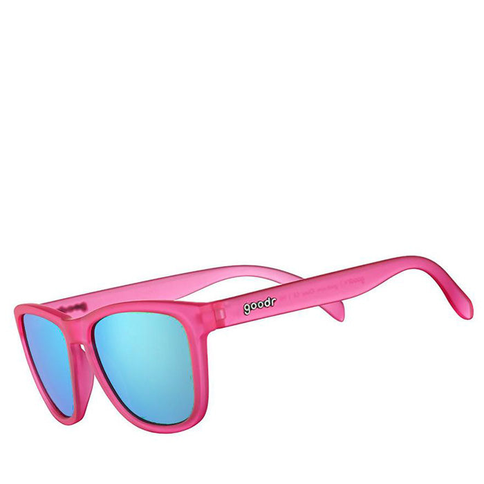 Goodr Flamingos on a Booze Cruise Sunglasses - Pink