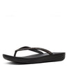 FitFlop Iqushion Sparkle Flip Flops Sandals - Black