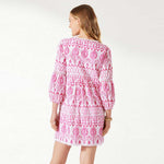 Tommy Bahama Ikat Tropics Full Sleeve Dress Cover Up - Passion Pink*
