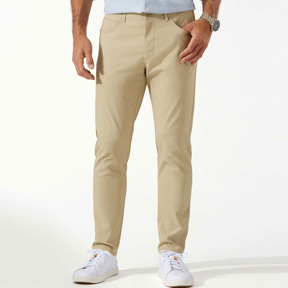 Tommy Bahama Boracay Five-Pocket Chino Pant Khaki 30 32 at  Men's  Clothing store