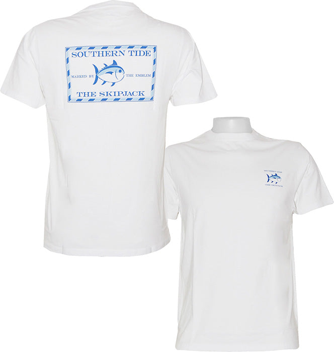 Southern Tide Mens Skipjack T-Shirt - White