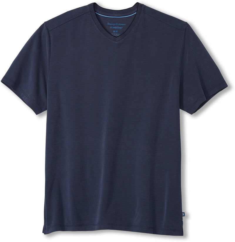 Tommy Bahama IslandZone Coastal Crest V-Neck T-Shirt in Ocean Deep ...