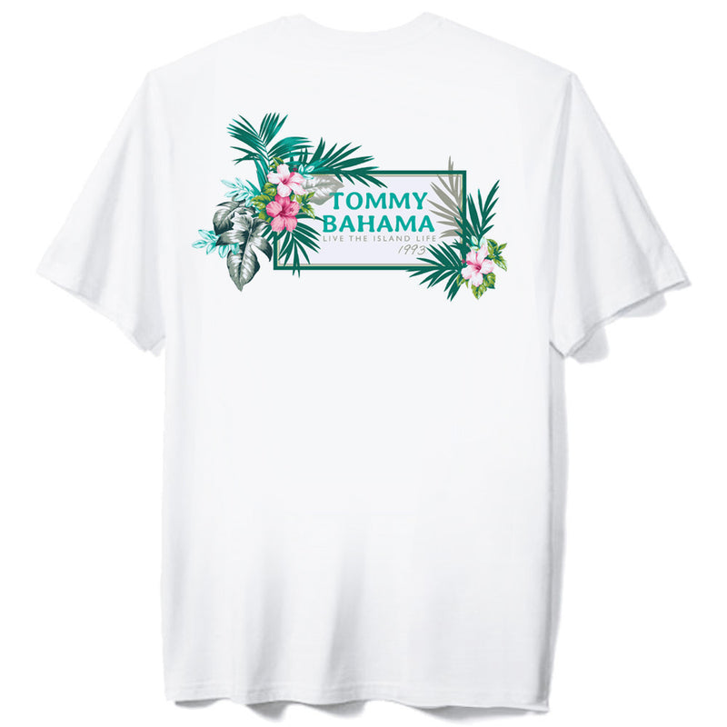 Tommy Bahama Hibiscus Vineyard T-Shirt - White