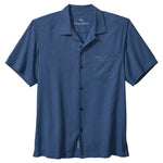 Tommy Bahama Coastal Breeze Check Camp Shirt - Dockside Blue