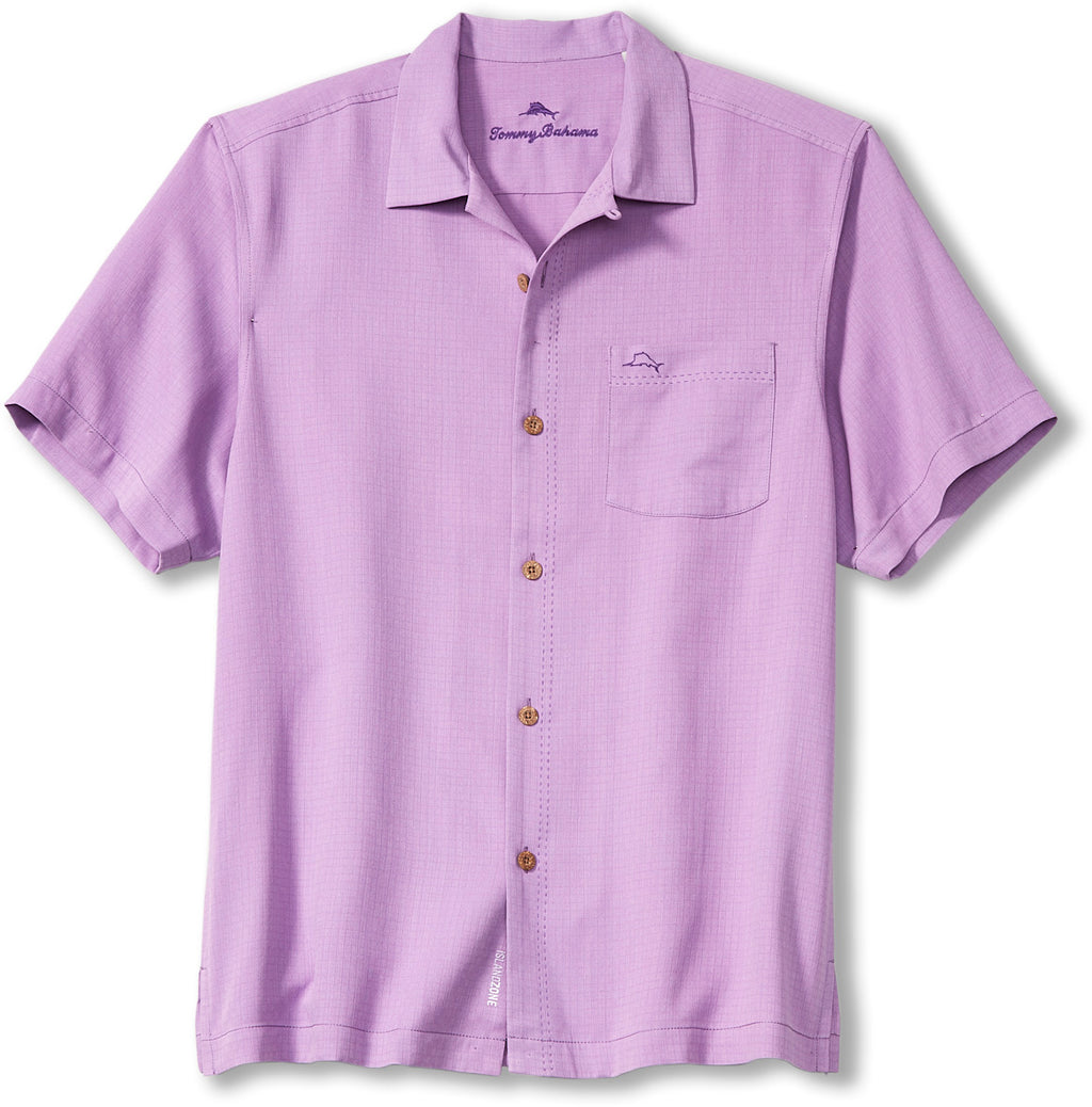 Tommy Bahama IslandZone Coastal Breeze Check Camp Shirt in Radiant Sun –  Island Trends