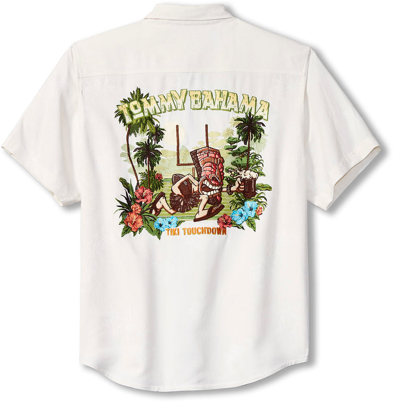 Tommy Bahama Tiki Touchdown Camp Shirt - Continental