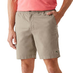 Tommy Bahama Oceanside Poplin Pull-On Shorts - Dk Sand