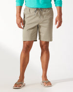 Tommy Bahama Oceanside Poplin Pull-On Shorts - Dk Sand