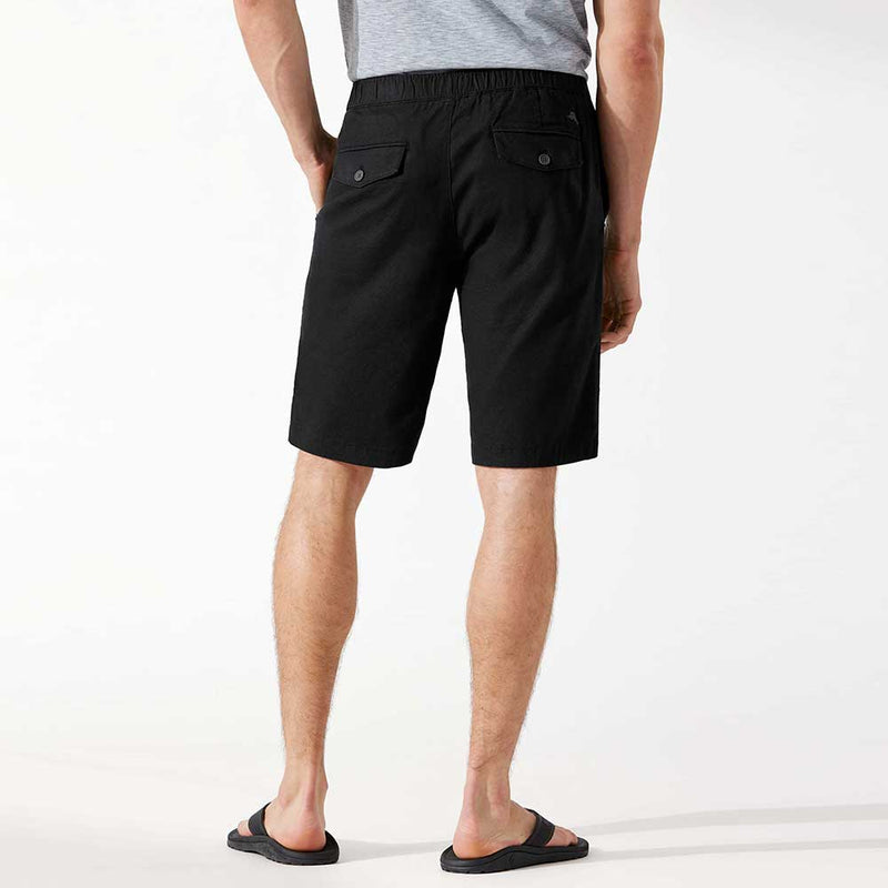 Tommy Bahama 10-Inch Linen In Paradise Shorts - Black