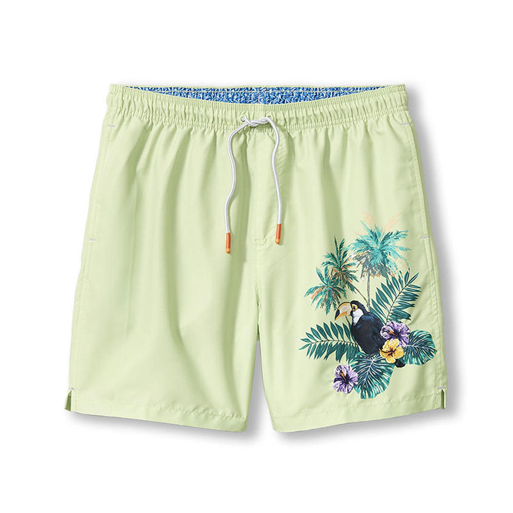 Men's Tommy Bahama Black Green Bay Packers Naples Layered Leaves Swim  Trunks - Yahoo Shopping