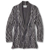 Tommy Bahama Women's Zesty Zebra Reversible Sweater Coat - Gunmetal