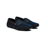 SWIMS Men's Penny Loafer Boat Shoes Navy
