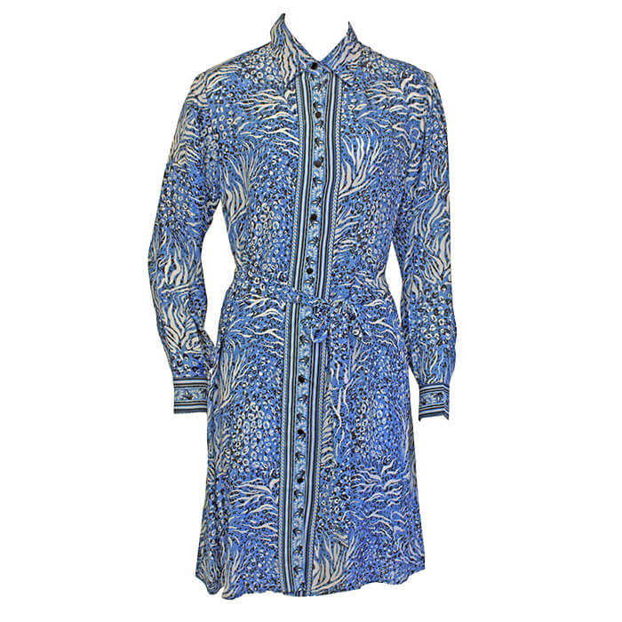 Atina Cristina Grace Long Sleeve Dress - Print