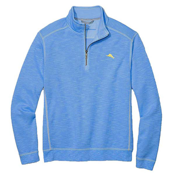 Tommy Bahama Tobago Bay Half Zip Sweater - Mountain Bluebell