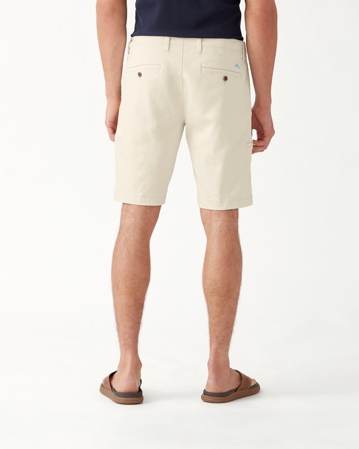 Tommy Bahama 10-Inch Boracay Cargo Shorts in Bleached Sand