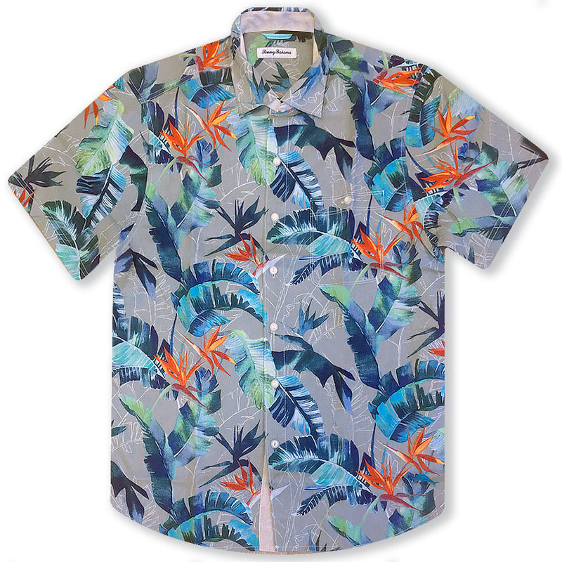 Tommy Bahama Sunnyvale Blooms Camp Shirt - Aged Mint
