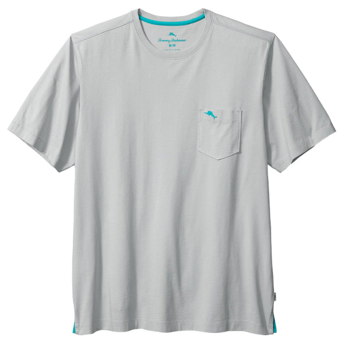 Tommy Bahama Big & Tall New Bali Skyline T-Shirt - Cool Grey