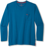Tommy Bahama New Bali Skyline Long Sleeve T-Shirt - Blue Allure