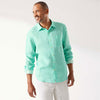 Tommy Bahama Sea Glass Breezer Long Sleeve Linen Shirt - Lawn Chair*