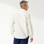 Tommy Bahama Sea Glass Breezer Long Sleeve Linen Shirt - White*