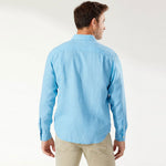 Tommy Bahama Sea Glass Breezer Long Sleeve Linen Shirt - Blue Yonder*