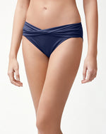 Tommy Bahama Pearl Solids High Waist Twist Bottom - Mare Navy*