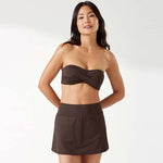 Tommy Bahama Pearl Twist Front Bandeau Top - Double Chocolate*
