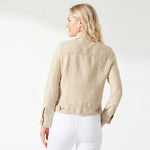 Tommy Bahama Women's Two Palms Raw Edge Jacket - Natural*
