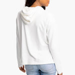 Southern Tide Womens Bristol Hoodie Sweater - Star White