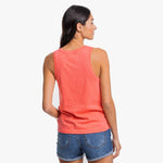 Southern Tide Womens Avah Sun Farer Tank Top - Sunkist Coral