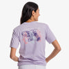 Southern Tide Womens Dancin Lobsters T-Shirt - Light Purple